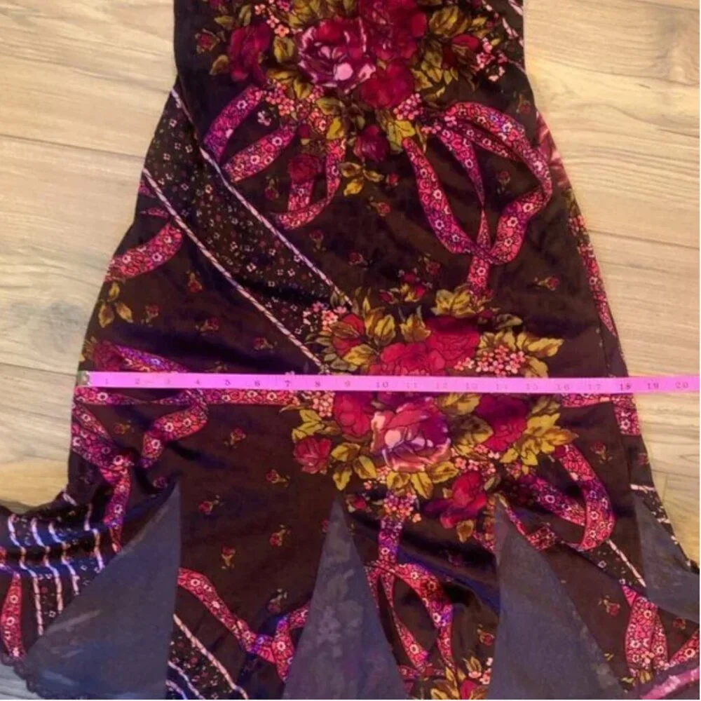 Vintage Betsey Johnson Size Small, Rare find, soft and stretchy crushed velvet - Picture 5 of 11